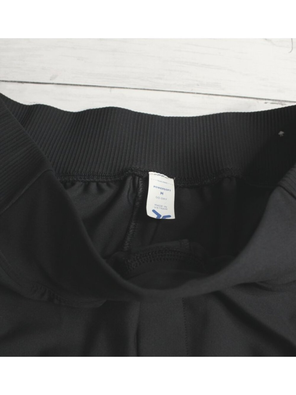 Old Navy Women's Black Activewear Pants Size M Powersoft Go Dry - Picture 5 of 6
